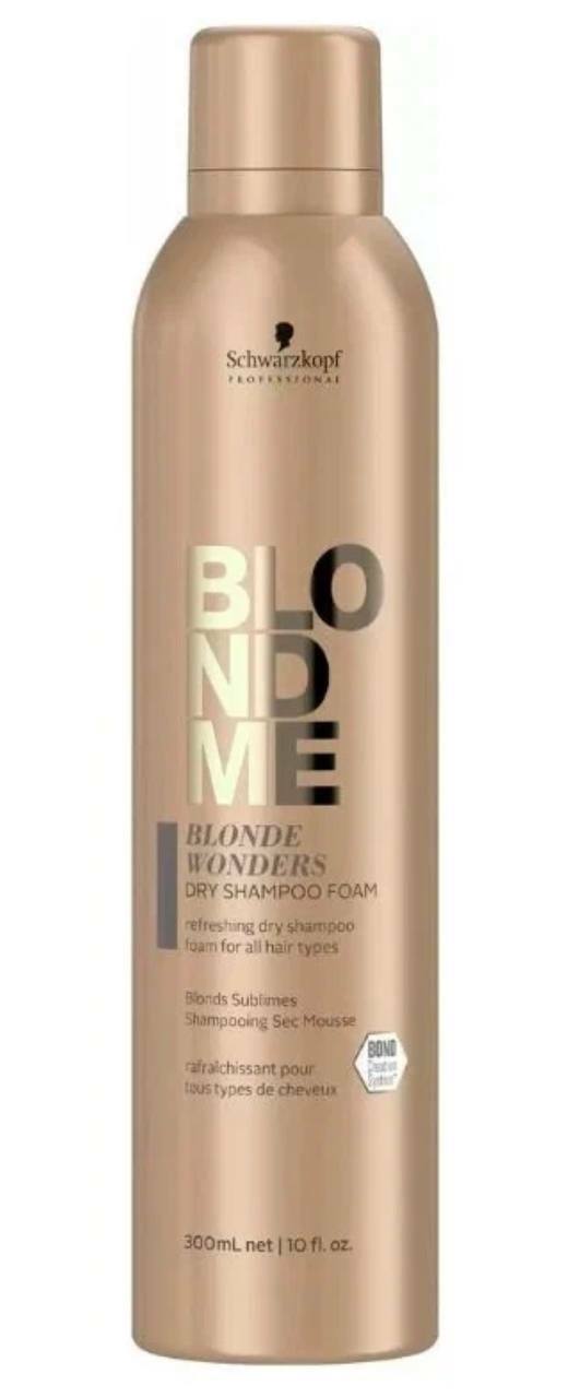 Сухой шампунь-мусс для волос Blonde Wonders Schwarzkopf Professional 300 мл. Сухой шампунь-мусс для волос Blonde Wonders Schwarzkopf Professional 300 мл.