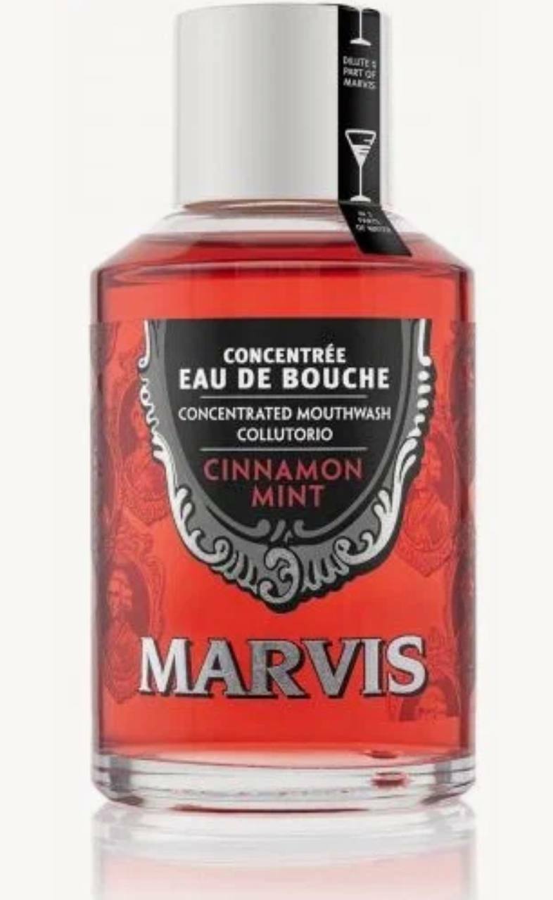 Marvis ополаскиватель Cinnamon Mint Мята и корица, 120 мл. Marvis ополаскиватель Cinnamon Mint Мята и корица, 120 мл.