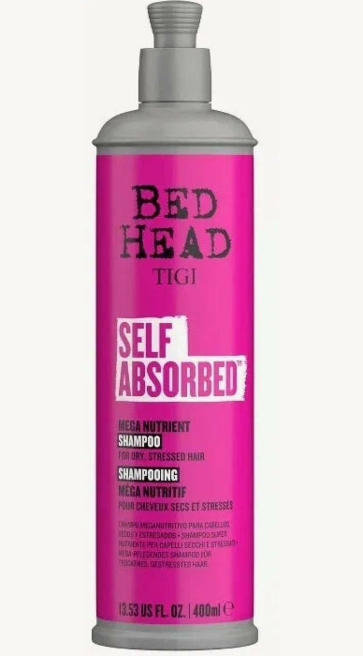 Tigi Bed Head Self Absorbed Nourishing Shampoo питательный шампунь для сухих и поврежденных волос 400 мл. Tigi Bed Head Self Absorbed Nourishing Shampoo питательный шампунь для сухих и поврежденных волос 400 мл.