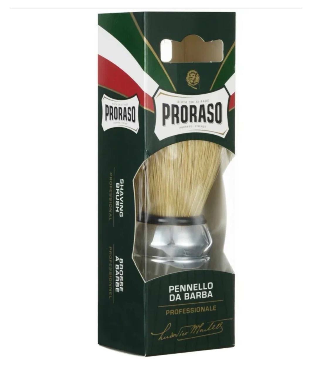 Помазок для бритья Proraso Shaving Brush, натуральная щетина. Помазок для бритья Proraso Shaving Brush, натуральная щетина.