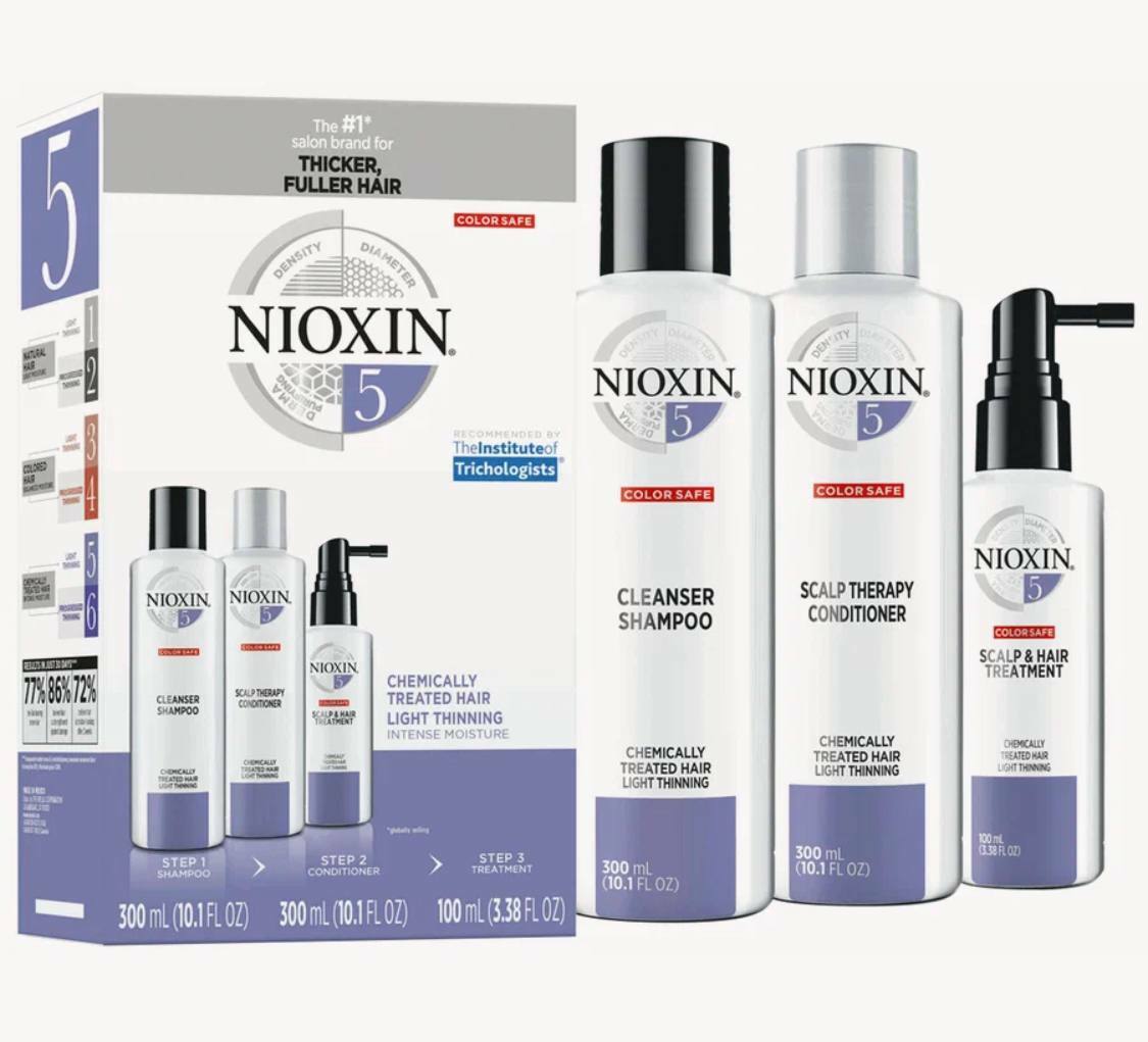 NIOXIN System 5 - Набор (Система 5) Набор (150 мл + 150 мл + 50 мл). NIOXIN System 5 - Набор (Система 5) Набор (150 мл + 150 мл + 50 мл).