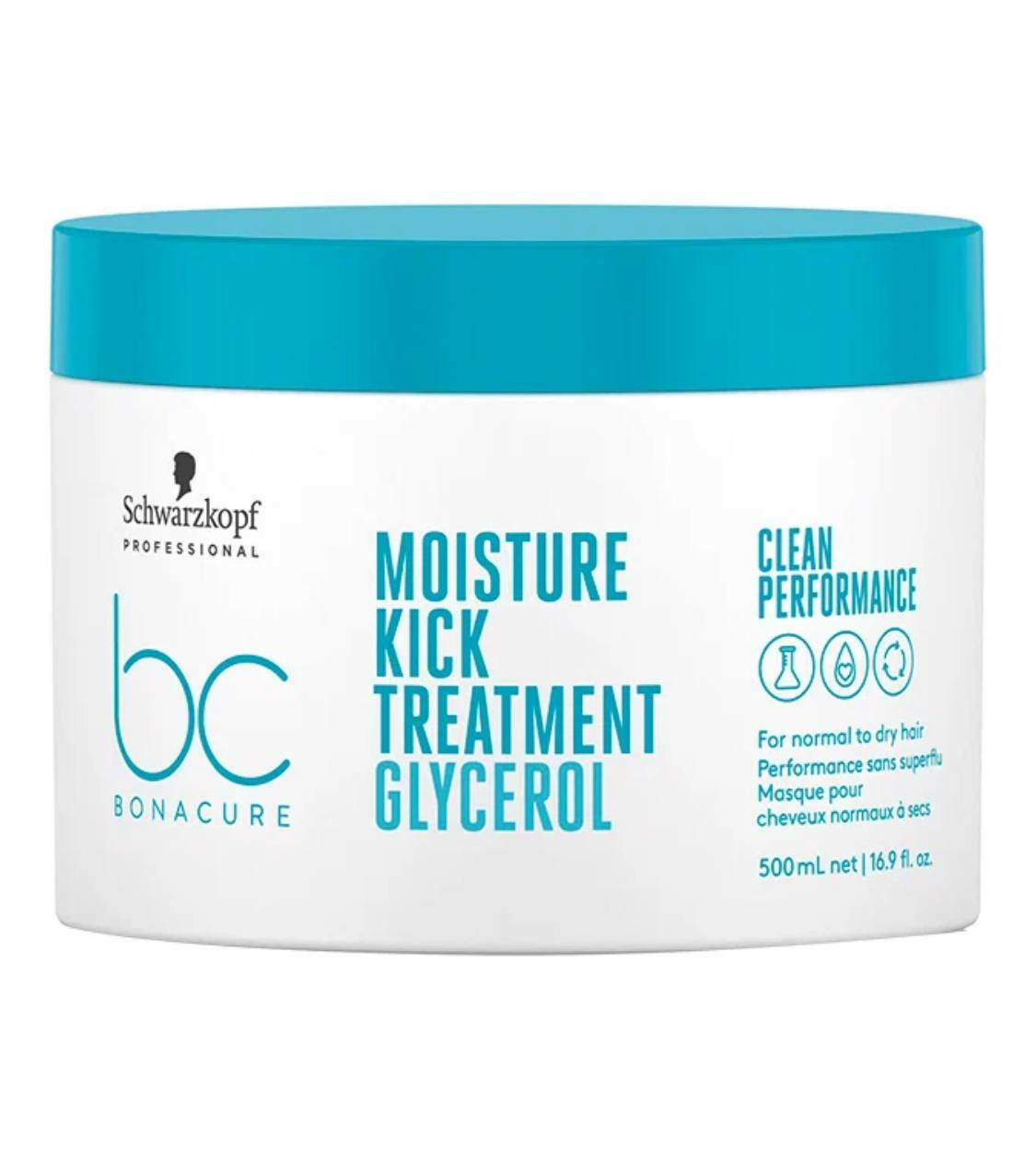 Увлажняющая маска для нормальных и сухих волос Schwarzkopf Professional Bonacure Glycerol Moisture Kick 500 мл. Увлажняющая маска для нормальных и сухих волос Schwarzkopf Professional Bonacure Glycerol Moisture Kick 500 мл.