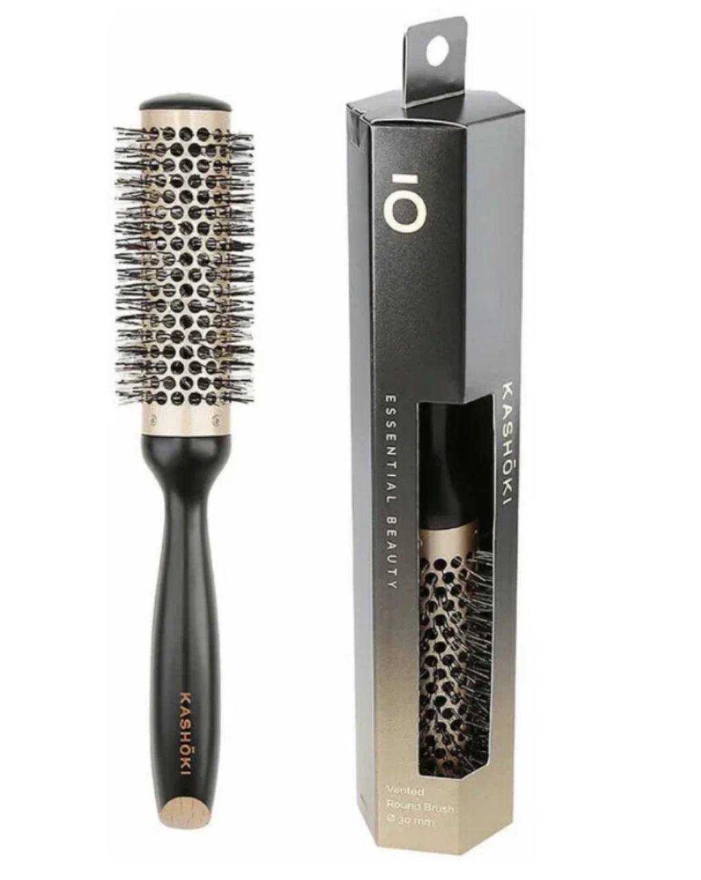 KASHOKI Моделирующая электрощетка для волос Essential Beauty Деревянный Ø 30 mm. KASHOKI Моделирующая электрощетка для волос Essential Beauty Деревянный Ø 30 mm.