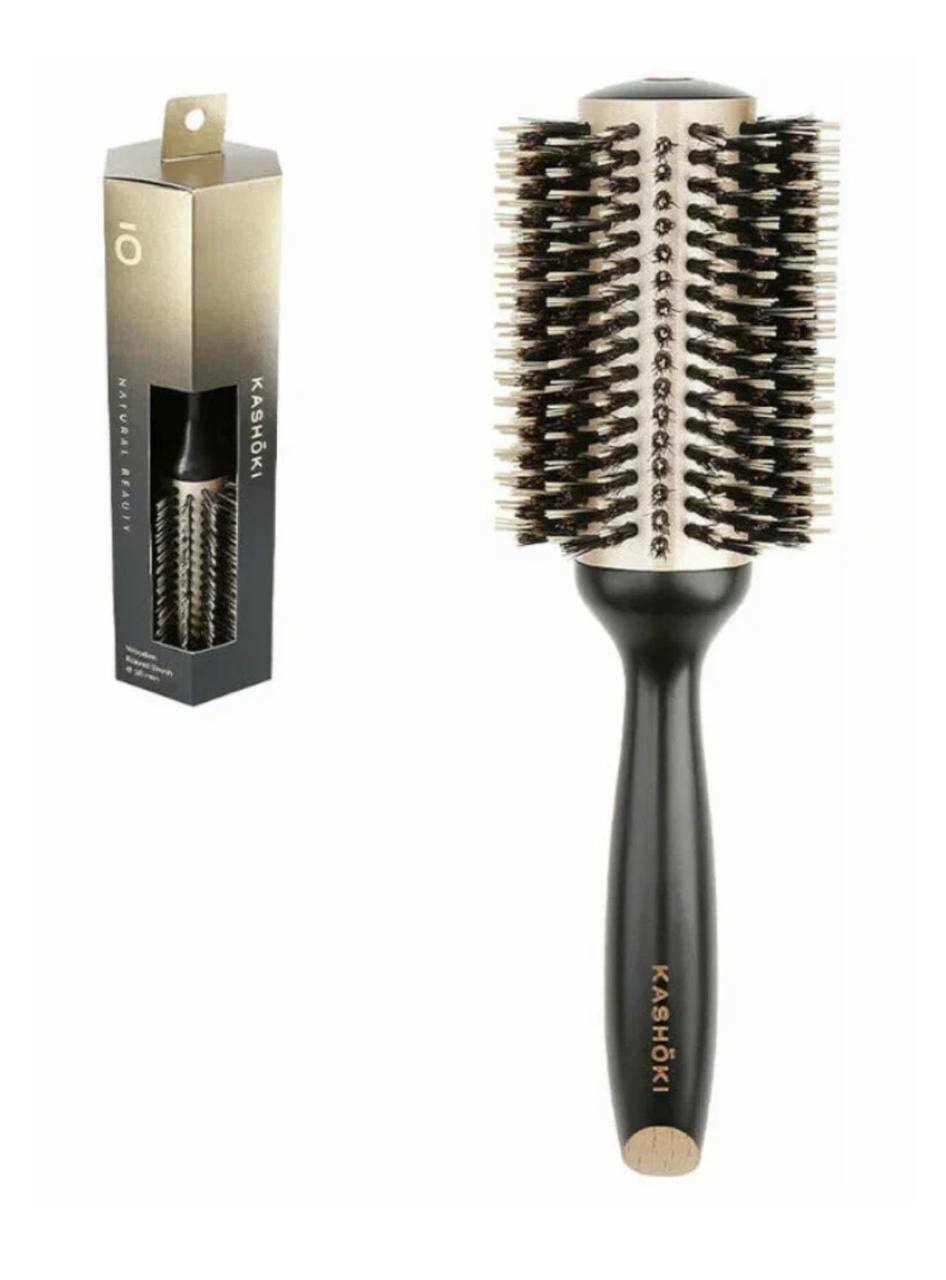 KASHOKI Моделирующая электрощетка для волос Natural Beauty Ø 38 mm Деревянный. KASHOKI Моделирующая электрощетка для волос Natural Beauty Ø 38 mm Деревянный.