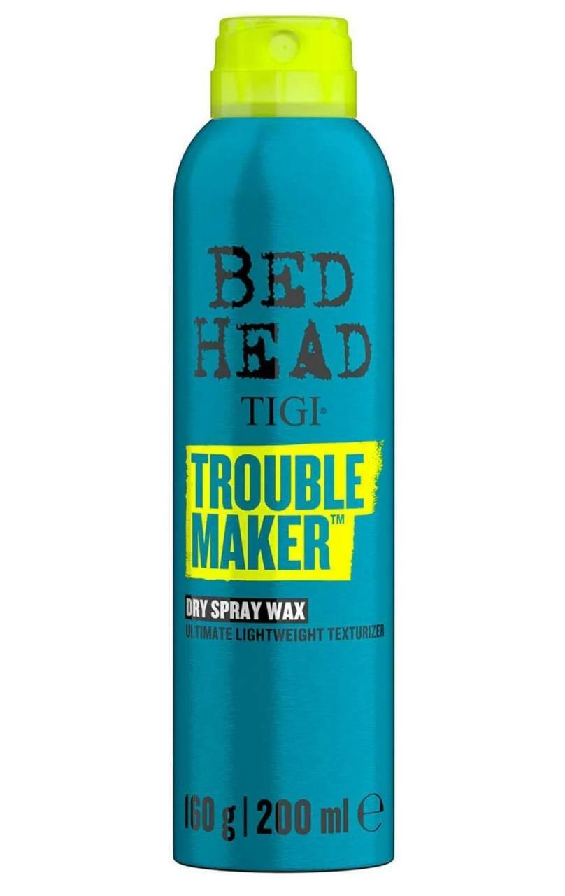 TIGI, Bed Head, Trouble Maker Dry Spray Wax - Воск-спрей для волос 200 мл. TIGI, Bed Head, Trouble Maker Dry Spray Wax - Воск-спрей для волос 200 мл.