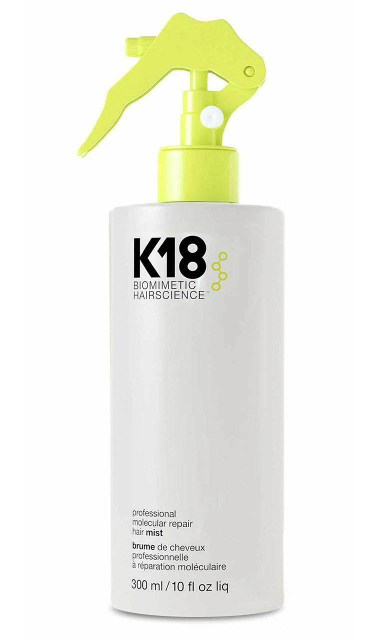 Спрей-мист профессиональный K18 для молекулярного восстановления волос, 300 мл. Спрей-мист профессиональный K18 для молекулярного восстановления волос, 300 мл.