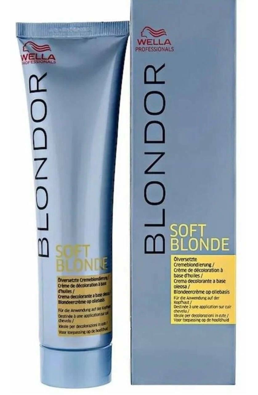 Wella Blondor Soft Blonde / Блондирующий крем с экстрактом ромашки, 200 мл. Wella Blondor Soft Blonde / Блондирующий крем с экстрактом ромашки, 200 мл.