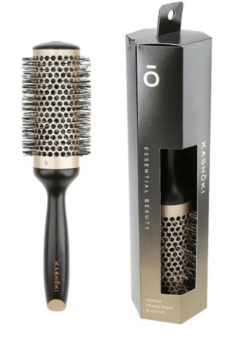 KASHOKI Моделирующая электрощетка для волос Essential Beauty Деревянный Ø 43 mm. KASHOKI Моделирующая электрощетка для волос Essential Beauty Деревянный Ø 43 mm.